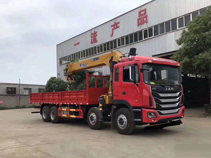 徐工吊機14噸江淮格爾發隨車吊