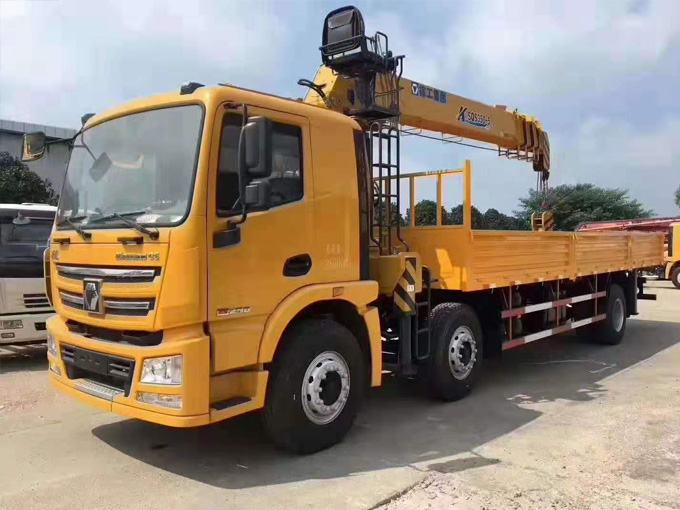 徐工吊機12噸徐工漢風(fēng)G5一體化前四后四隨車吊