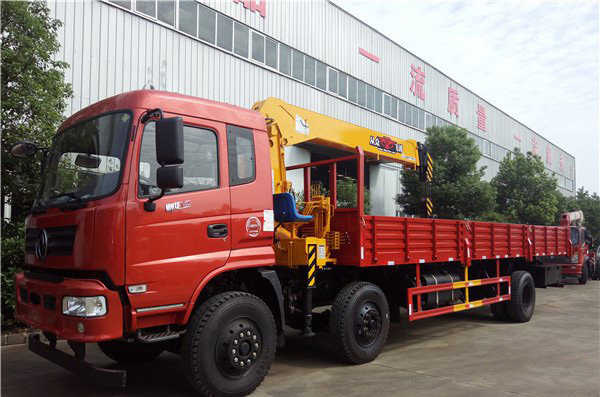 飛濤8噸三軸東風隨車吊（東風 -- 御龍8噸隨車起重運輸車）圖片展示3