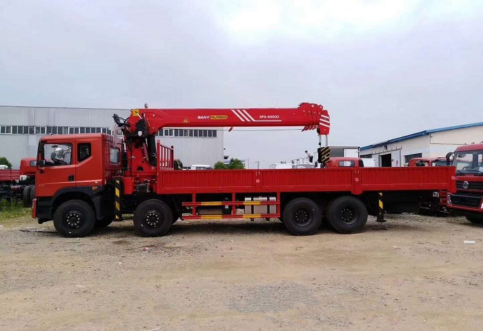 東風前四后八8×4三一16噸隨車吊圖片圖片展示3