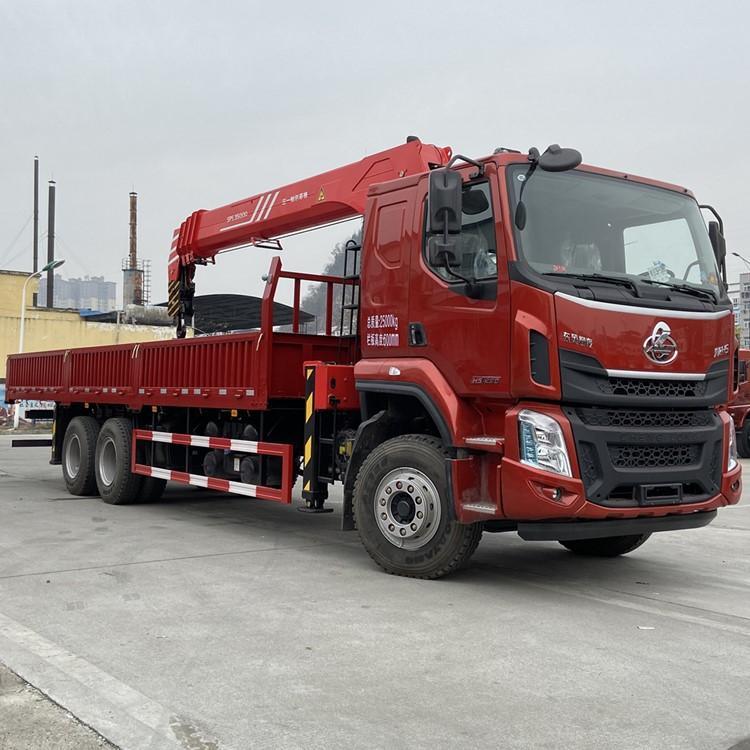 國六三一吊機12噸東風柳汽乘龍隨車吊