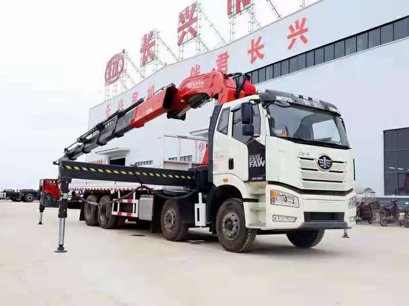 解放J6折臂隨車吊