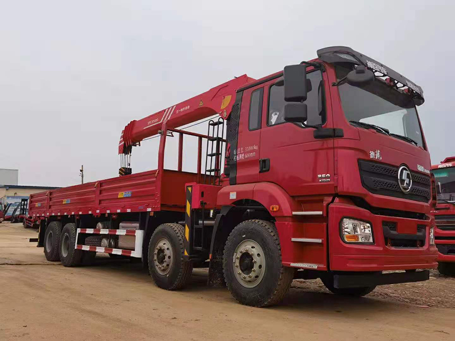 陜汽德龍三一12噸隨車吊