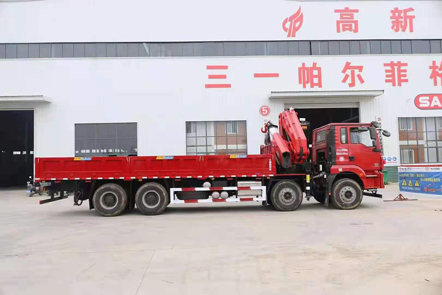 陜汽德龍長興25噸折臂隨車吊多少錢