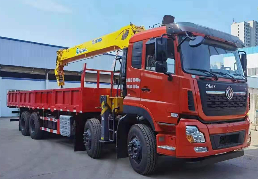 東風(fēng)天龍徐工14噸隨車吊