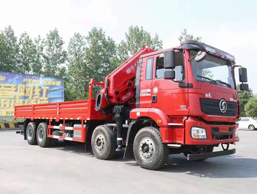 陜汽德龍長(zhǎng)興35噸折臂隨車吊