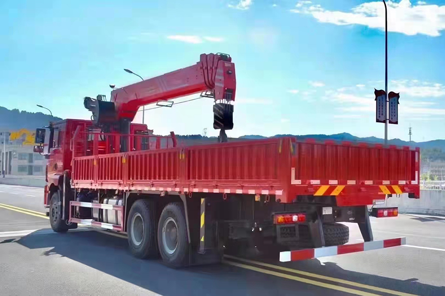 陜汽德龍三一14噸隨車吊