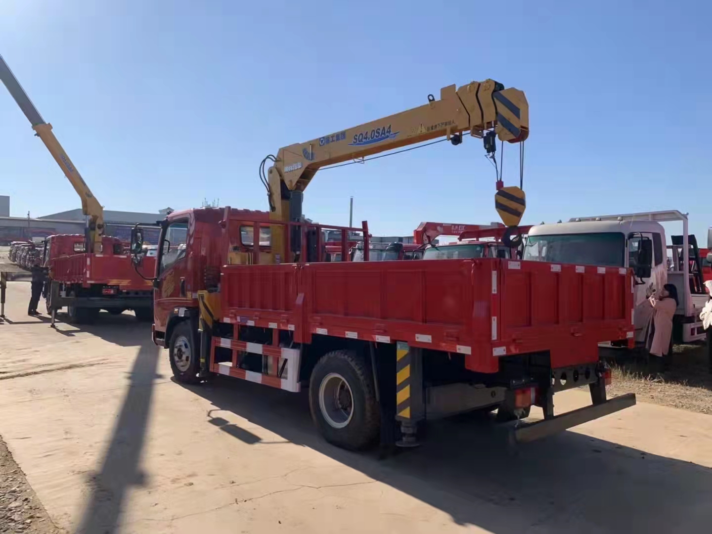 重汽5噸隨車吊 徐工吊機